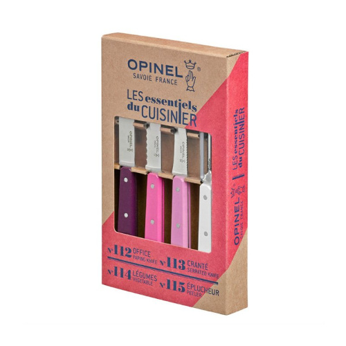 Набор ножей Opinel Les Essentiels Primarosa, нержавеющая сталь, (4 шт./уп.), 001736 фото 7